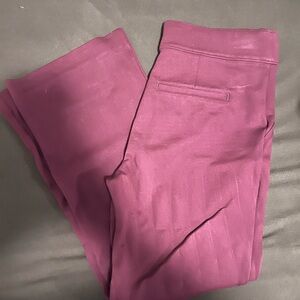 SPANX Women's Cropped Pants in Purple